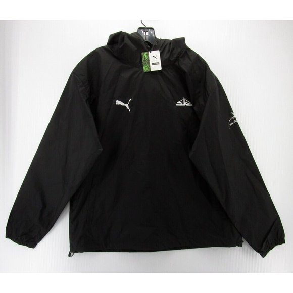 Puma X Sankuanz Jacket Medium Windbreaker Nylon Hoodie Pullover NEW - Picture 1 of 13
